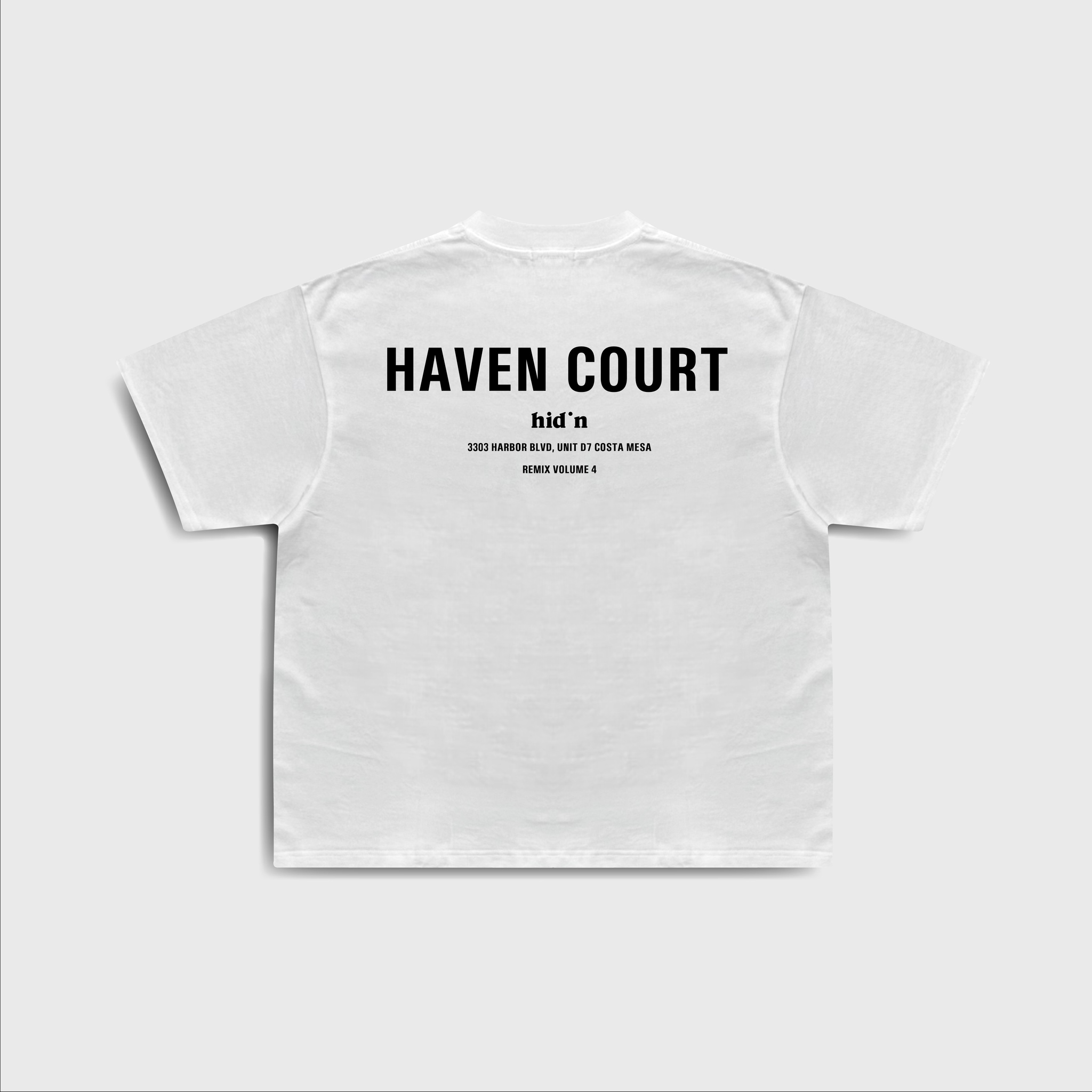 HC x Hid.n Collab Tee (white)